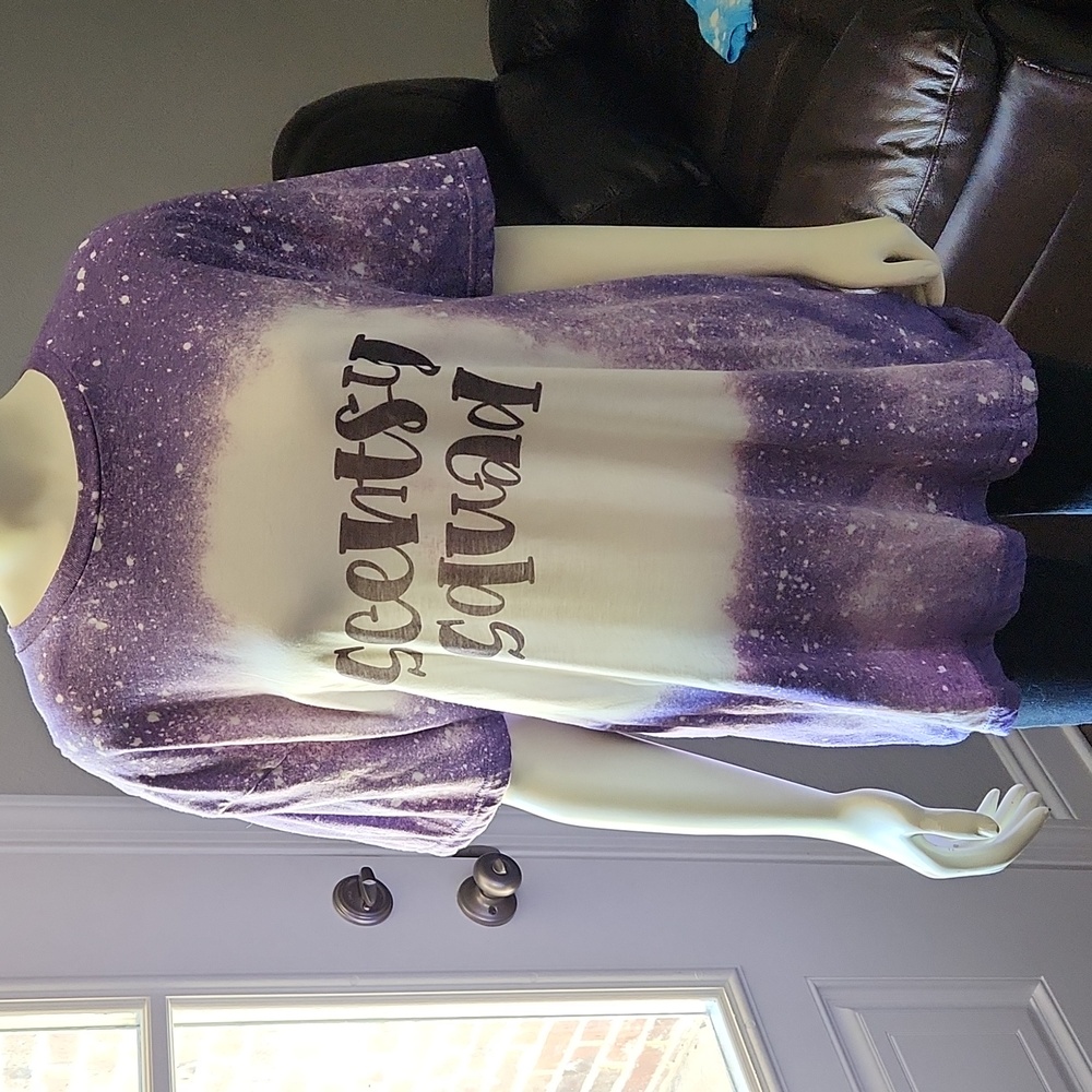 Custom Scentsy bleached tee